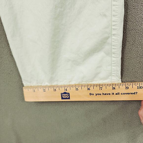 Stradivarius STR Cargo Pants sz 8 Women Pistachio Green Pockets Spring Coachella - Picture 7 of 13